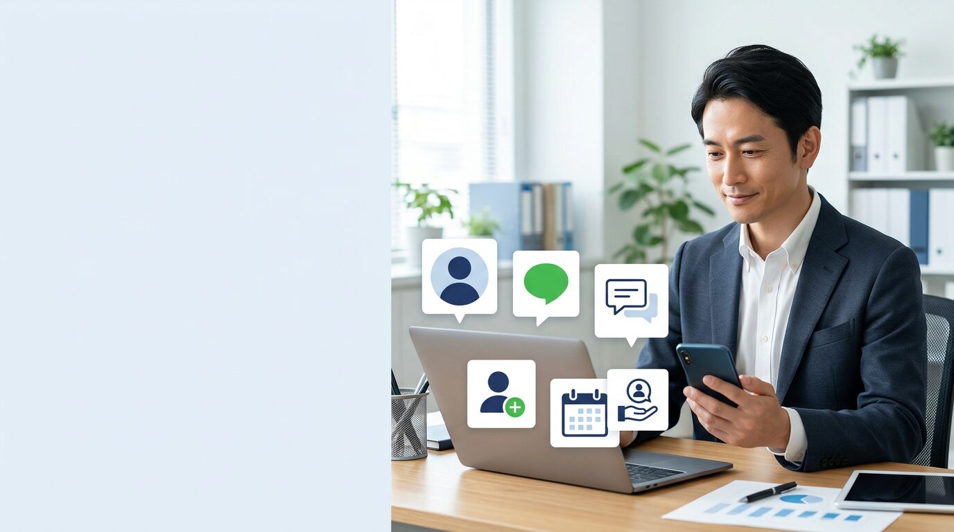 保険募集人向けLINE公式アカウントの作り方を初心者向けに解説