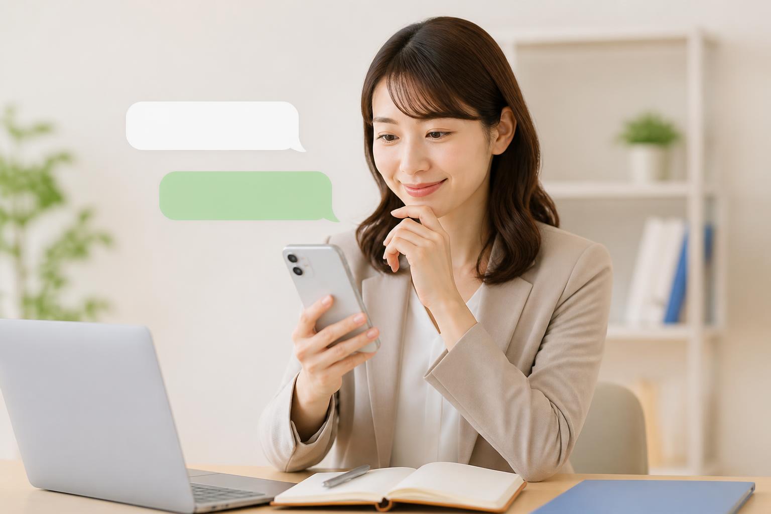 保険募集人のLINE問い合わせ返信例｜押し売りに見せない対応の流れ