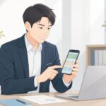 保険募集人のLINE公式アカウントでリッチメニューを作る方法のアイキャッチ画像。保険募集人のLINE公式アカウントでリッチメニューを作る方法｜顧客が迷わない案内の整え方をイメージした図。